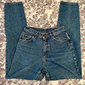 Classic Vintage Lee Blue Denim Jeans